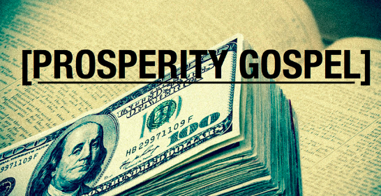 Is the concept of “prosperity gospel” biblical?