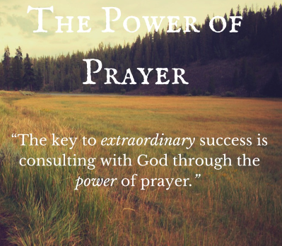 The Power Of A Faith-Based Prayer.