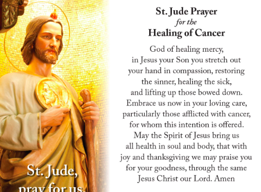 Powerful Prayer for Divine healing from cancer.