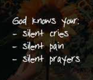 A Prayer for the Silent Cries to be Heard by God