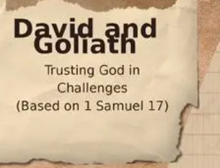 O God of David, Arise and Pull Down Every Goliath in My Life with Your Stones of Fire
